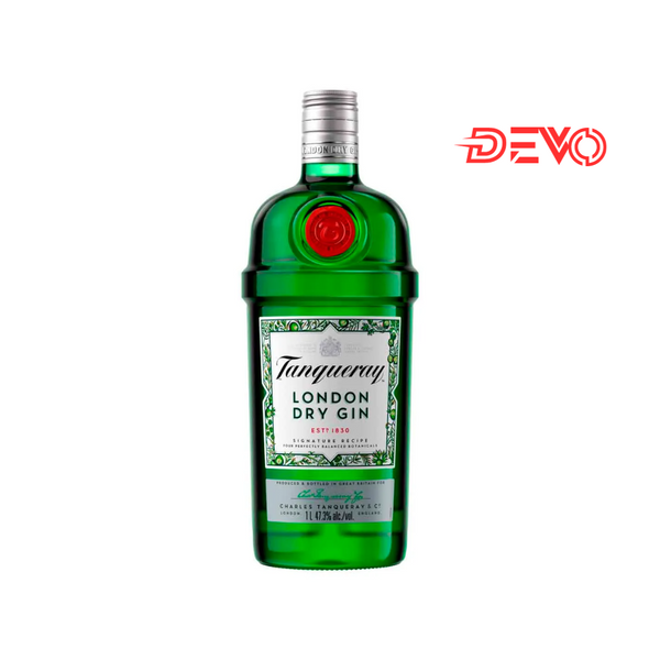 Adquiere Tanqueray London Dry Gin 750 ML de venta en DEVO - Marca: Tanqueray