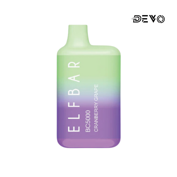 Adquiere Elfbar BC5000 - CRANBERRY GRAPE de venta en DEVO - Marca: Elfbar