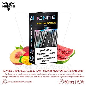 Adquiere Ignite V50 - Peach Mango Watermelon de venta en DEVO - Marca: Ignite