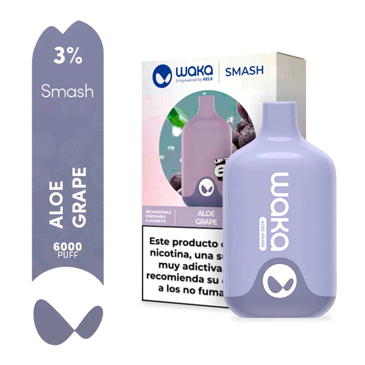 Adquiere Waka Smash - Aloe Grape de venta en DEVO - Marca: Waka