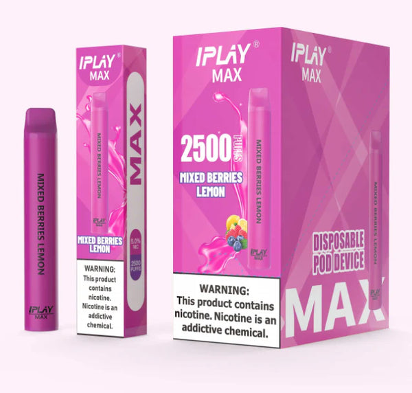 Adquiere Iplay Max - Mixed Berries Lemon de venta en DEVO - Marca: Iplay