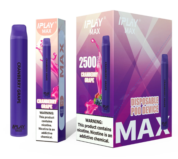 Adquiere Iplay Max - Cranberry Grape de venta en DEVO - Marca: Iplay