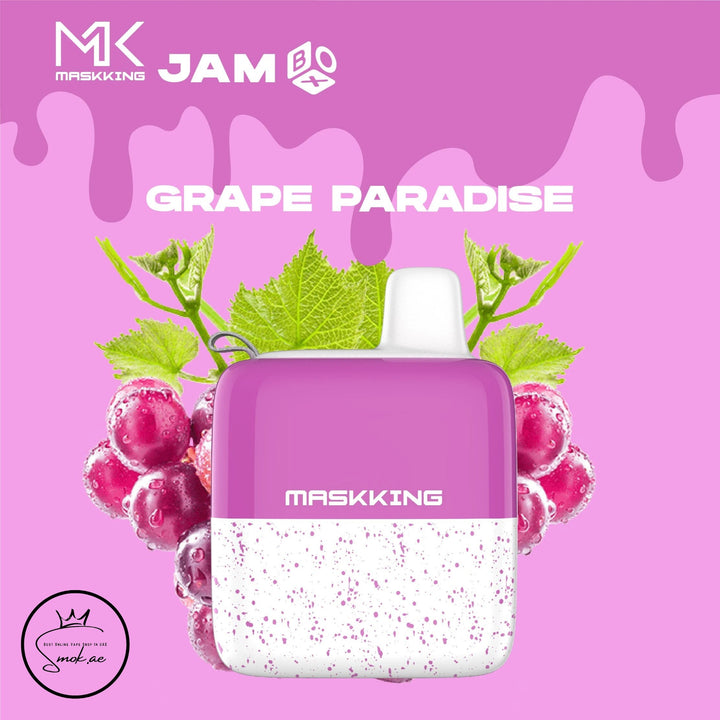 Adquiere Maskking Jam Box - Grape Paradise de venta en DEVO - Marca: Maskking