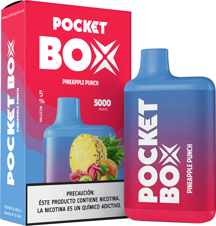 Adquiere Pocket Box - Pineapple Punch de venta en DEVO - Marca: Pocket Box