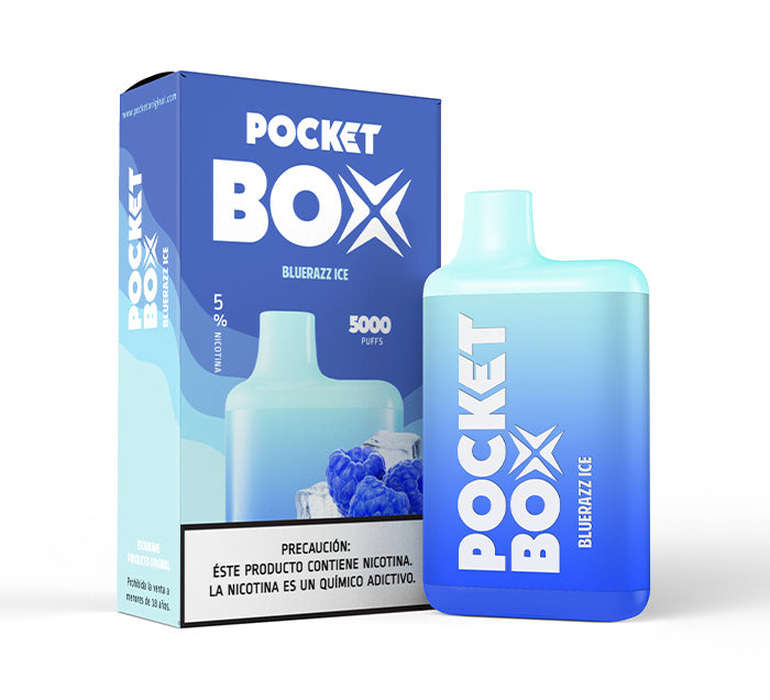 Adquiere Pocket Box - Blue Razz de venta en DEVO - Marca: Pocket Box