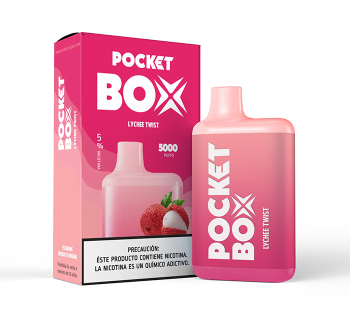 Adquiere Pocket Box - Lychee Twist de venta en DEVO - Marca: Pocket Box