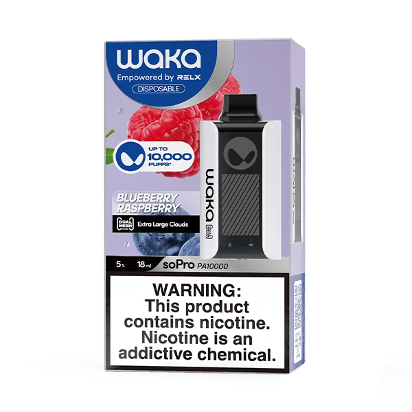 Adquiere Waka Sopro Pa 10,000 - Raspberry Menthol de venta en DEVO - Marca: Waka