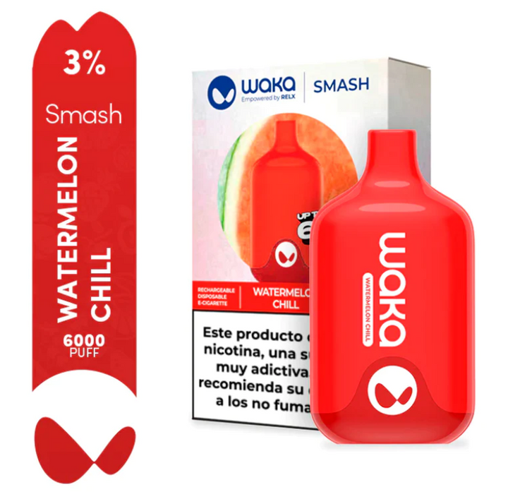Adquiere Waka Smash - Watermelon Chill de venta en DEVO - Marca: Waka
